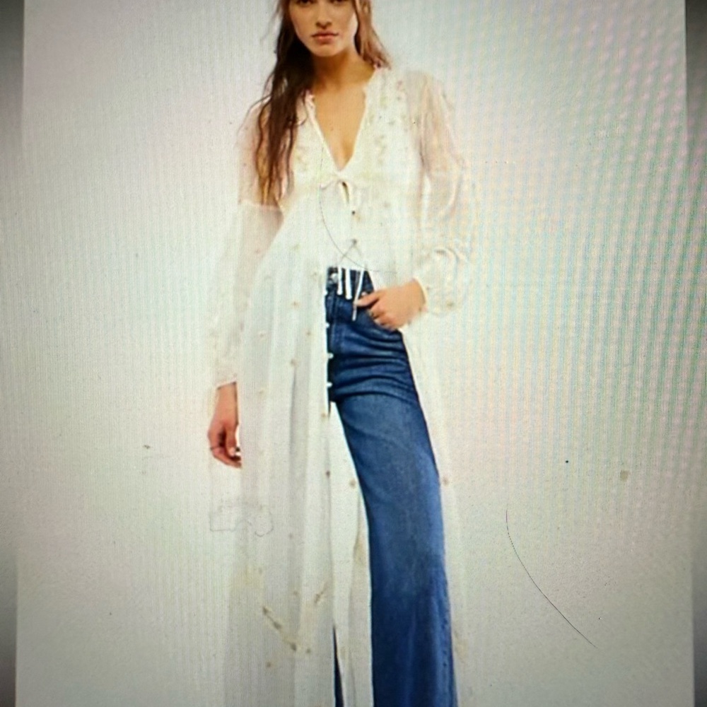 Free People Chasin Spring Maxi bodysuit-brand new